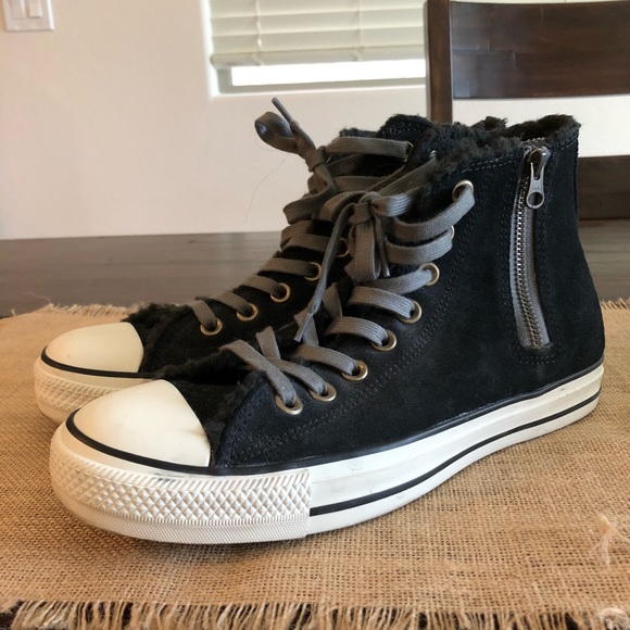 fuzzy converse high tops